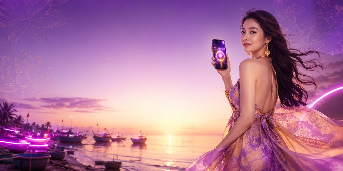 Người dùng đặt cược thể thao và casino di động tại biển Mũi Né